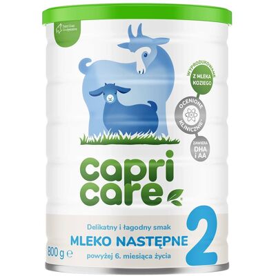 Miralex Capricare 2, mleko następne na mleku kozim, powyżej 6 miesiąca, 800 g Miralex Capricare 2, mleko następne na mleku kozim, powyżej 6 miesiąca, 800 g