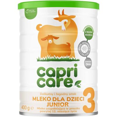 Miralex Capricare 3, mleko następne na mleku kozim, powyżej 12 miesiąca, 800 g Miralex Capricare 3, mleko następne na mleku kozim, powyżej 12 miesiąca, 800 g