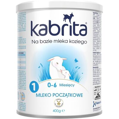 Inny producent Mleko Początkowe Z Hmo Na Bazie Mleka Koziego, 0–6 Miesięcy, 400g Kabrita 1 Inny producent Mleko Początkowe Z Hmo Na Bazie Mleka Koziego, 0–6 Miesięcy, 400g Kabrita 1
