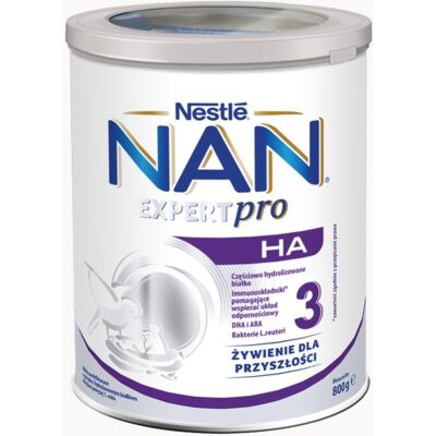 Nestlé Nestle, Nan Expert Pro HA 3, Mleko modyfikowane Junior dla dzieci powyżej 1. roku, 800 g Nestlé Nestle, Nan Expert Pro HA 3, Mleko modyfikowane Junior dla dzieci powyżej 1. roku, 800 g
