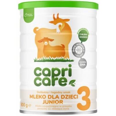 Miralex Capricare 3 Mleko Dla Dzieci Junior Oparte Na Mleku Kozim 12m+, 800 G Miralex Capricare 3 Mleko Dla Dzieci Junior Oparte Na Mleku Kozim 12m+, 800 G