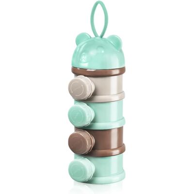 Inny producent Dozownik Mleka Proszku 4 Warstwy 270ml Przegrodki Pojemnik Skrzynka Inny producent Dozownik Mleka Proszku 4 Warstwy 270ml Przegrodki Pojemnik Skrzynka
