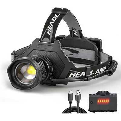 Inny producent Bud K Xhp70 - Super Jasna Latarka Czołowa 90000 Lumenów Inny producent Bud K Xhp70 - Super Jasna Latarka Czołowa 90000 Lumenów