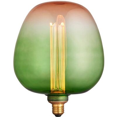 ENDON Dekoracyjna żarówka Roves 97225 2,8W 1800K E27 zielona różowa ENDON Dekoracyjna żarówka Roves 97225 2,8W 1800K E27 zielona różowa