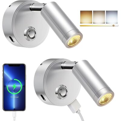 Inny producent ERWEY 2-częściowa lampa do czytania LED 12V Camper Touch Przyciemnialne 3-kolorowe tryby temperatury z funkcją ładowania USB Złącza klimatyzacyjne, .. Inny producent ERWEY 2-częściowa lampa do czytania LED 12V Camper Touch Przyciemnialne 3-kolorowe tryby temperatury z funkcją ładowania USB Złącza klimatyzacyjne, ..