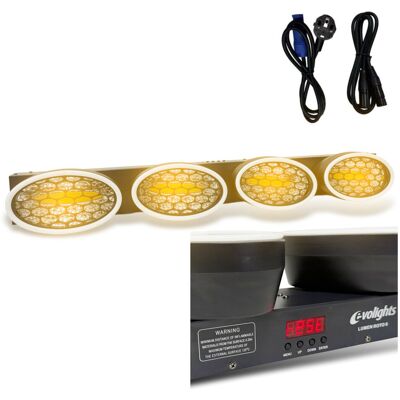 EVOLIGHTS LUMEN ROTO 0 ruchomy efekt oświetleniowy LED DMX 4x40W WW COB + 220x0,2W RGB EVOLIGHTS LUMEN ROTO 0 ruchomy efekt oświetleniowy LED DMX 4x40W WW COB + 220x0,2W RGB