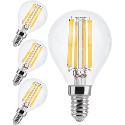 Inny producent FLSNT Żarówka LED E14, ciepła biel, zamiennik żarówki 60 W, G45 E14 LED Inny producent FLSNT Żarówka LED E14, ciepła biel, zamiennik żarówki 60 W, G45 E14 LED