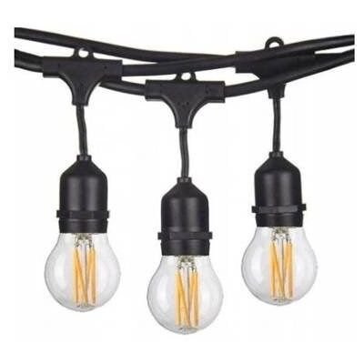 area-led Girlanda ogrodowa 10m 20pkt + 20szt żarówka 4W G45 E27 2800K ciepła barwa area-led Girlanda ogrodowa 10m 20pkt + 20szt żarówka 4W G45 E27 2800K ciepła barwa