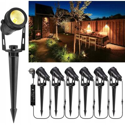 Inny producent GREENCICK Oświetlenie LED 21m 6 Lamp Ogrodowych 12V 3W IP65 Ciepłe Białe Inny producent GREENCICK Oświetlenie LED 21m 6 Lamp Ogrodowych 12V 3W IP65 Ciepłe Białe