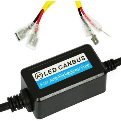 Interlook Komplet 2 szt - A1 Cyfrowy filtr H1 LED CAN BUS - pomarańczowy Interlook Komplet 2 szt - A1 Cyfrowy filtr H1 LED CAN BUS - pomarańczowy