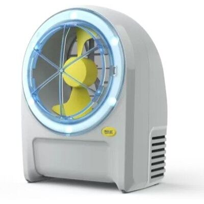 Mo-el Lampa Owadobójcza Wiatrakowa Led UV-A na komary 150M2 9W HACCP nietłukąca Mo-el Lampa Owadobójcza Wiatrakowa Led UV-A na komary 150M2 9W HACCP nietłukąca