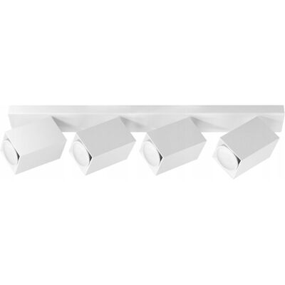 Orno Lampa Sufitowa Ścienna Oprawa Halogenowa 4x GU10 LED Regulowana Obracana Orno Lampa Sufitowa Ścienna Oprawa Halogenowa 4x GU10 LED Regulowana Obracana