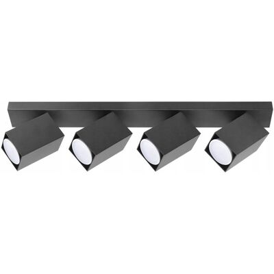 Orno Lampa Sufitowa Ścienna Oprawa Halogenowa 4x GU10 LED Regulowana Obracana Orno Lampa Sufitowa Ścienna Oprawa Halogenowa 4x GU10 LED Regulowana Obracana
