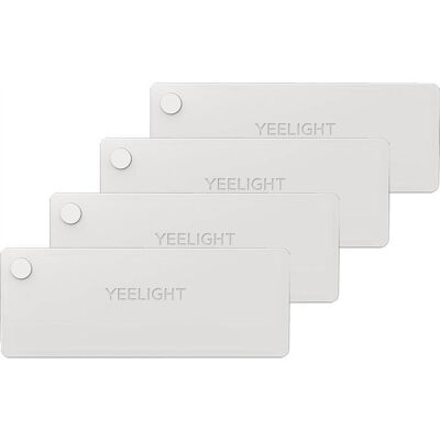 LAMPKA DO SZUFLADY BIAŁA Z CZUJNIKIEM RUCHU YEELIGHT LED 4 SZTUKI 2700K LAMPKA DO SZUFLADY BIAŁA Z CZUJNIKIEM RUCHU YEELIGHT LED 4 SZTUKI 2700K