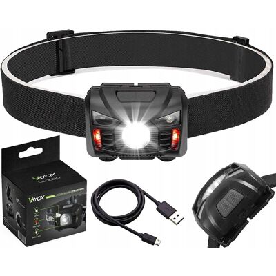Inny producent LATARKA CZOŁOWA CZOŁÓWKA LAMPA LED USB AKUMULATOROWA DO PRACY VAYOX / VA0020 Inny producent LATARKA CZOŁOWA CZOŁÓWKA LAMPA LED USB AKUMULATOROWA DO PRACY VAYOX / VA0020