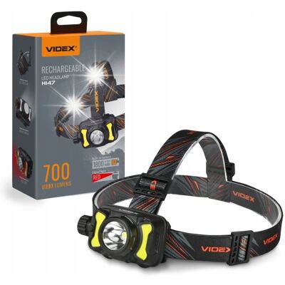 Inny producent Latarka Czołowa Czołówka LED CREE XPG3 5W + COB 3W 700LM akumulator 1800mAh / VLF-H147 Inny producent Latarka Czołowa Czołówka LED CREE XPG3 5W + COB 3W 700LM akumulator 1800mAh / VLF-H147