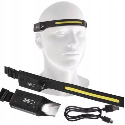 Inny producent Latarka czołowa LED akumulatorowa 1200mAh 380lm / P3541 Inny producent Latarka czołowa LED akumulatorowa 1200mAh 380lm / P3541