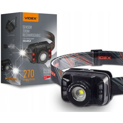 Inny producent Latarka czołowa Videx LED CREE XTE 5W 270lm 5000K / VLF-H045Z Inny producent Latarka czołowa Videx LED CREE XTE 5W 270lm 5000K / VLF-H045Z