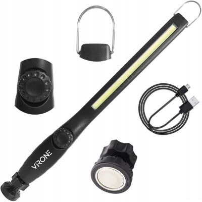 Inny producent Latarka Lampa Led 10w Regulacja Światła 2000 Mah / Virone Wl-1 Inny producent Latarka Lampa Led 10w Regulacja Światła 2000 Mah / Virone Wl-1