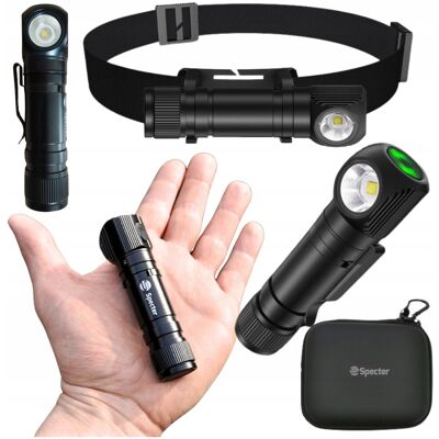 LATARKA Specter LED CZOŁÓWKA profesjonalna magnes mocne światło AKUMULATOR LATARKA Specter LED CZOŁÓWKA profesjonalna magnes mocne światło AKUMULATOR
