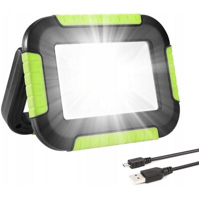 Inny producent LE LED Reflektor Akumulatorowy 1000 Lumenów Camping Lampa Przenośna Inny producent LE LED Reflektor Akumulatorowy 1000 Lumenów Camping Lampa Przenośna