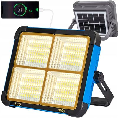 Inny producent LED GOMETY Akumulatorowy Reflektor 300W Solarny 336LED IP66 Camping Inny producent LED GOMETY Akumulatorowy Reflektor 300W Solarny 336LED IP66 Camping