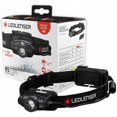 LEDLENSER H5 Core Czołówka LED 350 Lumen Wodoodporna IP67 Z Bateriami LEDLENSER H5 Core Czołówka LED 350 Lumen Wodoodporna IP67 Z Bateriami