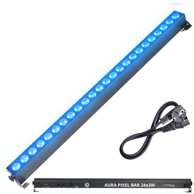 LIGHT4ME Listwa oświetleniowa LED DMX efekt aura 96x0,2W RGB SMD LIGHT4ME Listwa oświetleniowa LED DMX efekt aura 96x0,2W RGB SMD