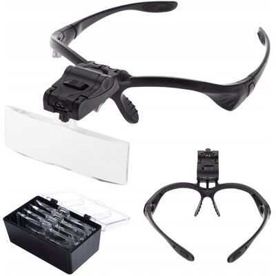 Lupa Verk Group, Na Głowę Czołowa Okulary Latarka 2 Led 3,5X Lupa Verk Group, Na Głowę Czołowa Okulary Latarka 2 Led 3,5X