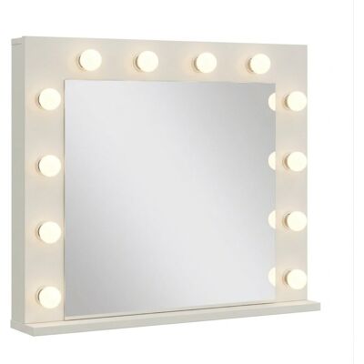 Inny producent Lustro z 12 żarówki LED idealne do toaletki 12 LED kaszmir Inny producent Lustro z 12 żarówki LED idealne do toaletki 12 LED kaszmir