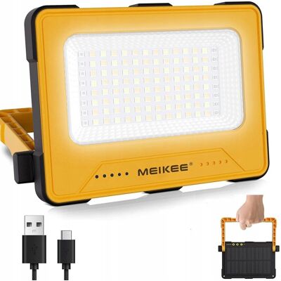 Inny producent MEIKEE Lampa LED 10000MAH Solarna USB 4 Tryby 5 Jasności Camping Inny producent MEIKEE Lampa LED 10000MAH Solarna USB 4 Tryby 5 Jasności Camping