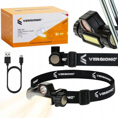 TRS MOCNA LATARKA CZOŁOWA Reflektor LED 4W1 COB Czołówka USB Regulowana Magnes TRS MOCNA LATARKA CZOŁOWA Reflektor LED 4W1 COB Czołówka USB Regulowana Magnes