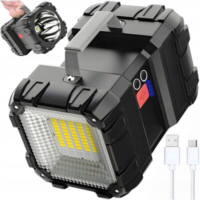 ARSA GO MOCNA LATARKA LED AKUMULATOROWA SZPERACZ DWUSTRONNA POWERBANK BIWAKOWA CREE ARSA GO MOCNA LATARKA LED AKUMULATOROWA SZPERACZ DWUSTRONNA POWERBANK BIWAKOWA CREE