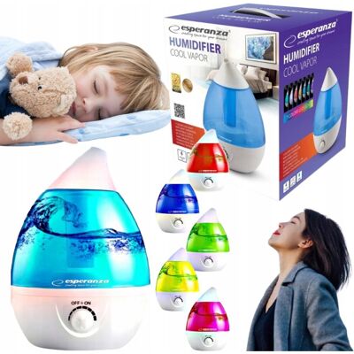 inna (Inny) Nawilżacz Powietrza Dyfuzor Aroma Cichy Lampka Led Rbg 7 Kolorów 25 W Mocny inna (Inny) Nawilżacz Powietrza Dyfuzor Aroma Cichy Lampka Led Rbg 7 Kolorów 25 W Mocny