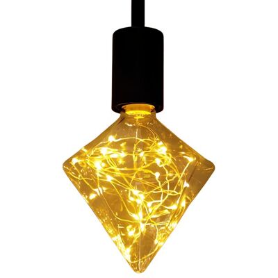 Other NETTLIFE Żarówka LED Żarówka LED Vintage E27 3W Diamentowa ciepła biel Other NETTLIFE Żarówka LED Żarówka LED Vintage E27 3W Diamentowa ciepła biel
