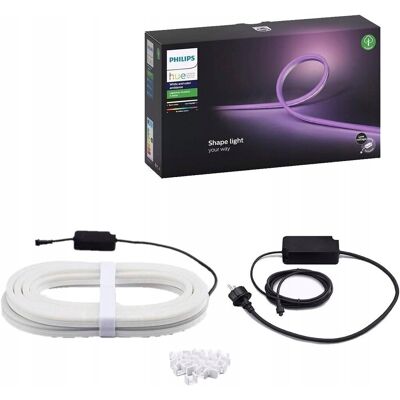Inny producent PHILIPS Hue White Color Ambiance Zewnętrzny Pasek LED 5m 16M Kolorów Smart Inny producent PHILIPS Hue White Color Ambiance Zewnętrzny Pasek LED 5m 16M Kolorów Smart