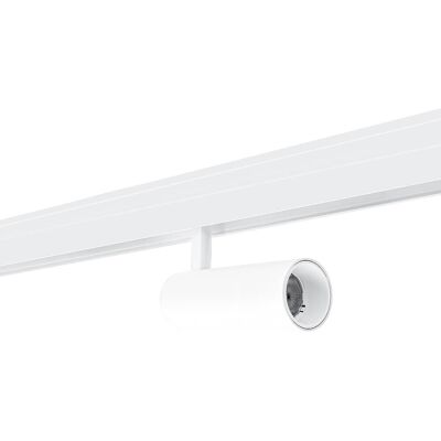 Reflektor do szyn magnetycznych Komassa 6625 Shilo LED 15W 3000K metalowy biały Reflektor do szyn magnetycznych Komassa 6625 Shilo LED 15W 3000K metalowy biały