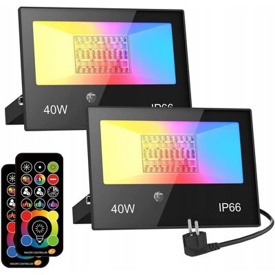 Inny producent REFLEKTOR LED RGB PILOT IP66 WODOODPORNY 2 SZTUKI Inny producent REFLEKTOR LED RGB PILOT IP66 WODOODPORNY 2 SZTUKI