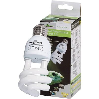 Repti-Zoo Tropical Lamp 5.0 Uvb 15W - Żarówka E27 Repti-Zoo Tropical Lamp 5.0 Uvb 15W - Żarówka E27
