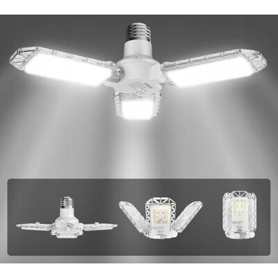 Inny producent SANSI LED Lampa Garażowa 22W 2400LM 5000K Regulowane Panele E27 Inny producent SANSI LED Lampa Garażowa 22W 2400LM 5000K Regulowane Panele E27