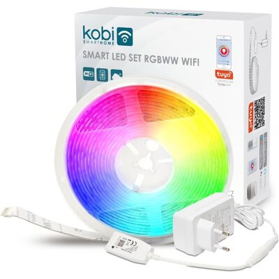 Kobi SMART LED SET RGB WW WIFI 5M 24W DE Kobi SMART LED SET RGB WW WIFI 5M 24W DE