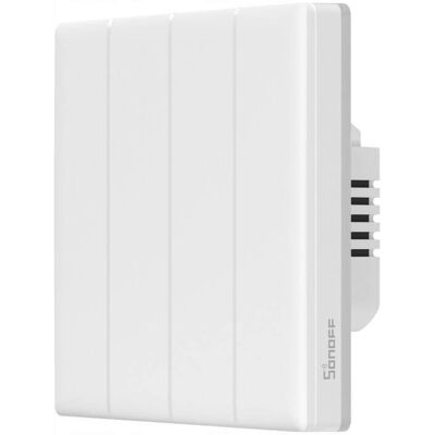 SONOFF TX T5 4C INTELIGENTNY DOTYKOWY WŁĄCZNIK ŚCIENNY LED WIFI 4-KANAŁOWY SONOFF TX T5 4C INTELIGENTNY DOTYKOWY WŁĄCZNIK ŚCIENNY LED WIFI 4-KANAŁOWY
