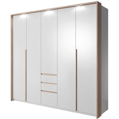 Iga Szafa sypialniana 230 OLSEN Oświetlenie LED dąb craft Iga Szafa sypialniana 230 OLSEN Oświetlenie LED dąb craft