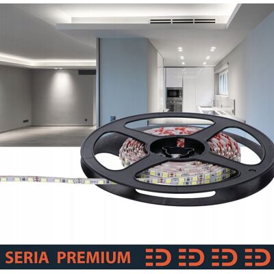 Prescot Taśma LED Premium 12V Slim 10.4W/m 4mm 120led 10000K 900lm SMD2835 Prescot Taśma LED Premium 12V Slim 10.4W/m 4mm 120led 10000K 900lm SMD2835