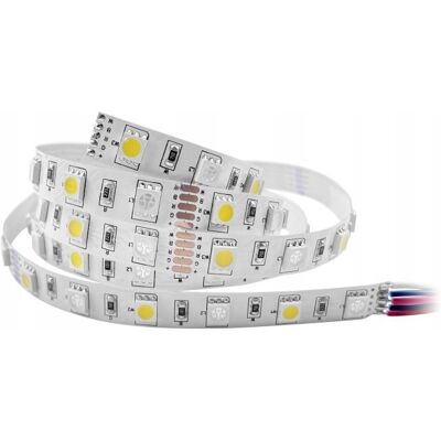 Adviti TAŚMA LED RGBW SAMSUNG CHIPSET 5050 KOLOROWA 12V 60 LED/m 14,4W/m 5 METRÓW Adviti TAŚMA LED RGBW SAMSUNG CHIPSET 5050 KOLOROWA 12V 60 LED/m 14,4W/m 5 METRÓW