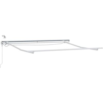 vidaXL Rama markizy Ze LED Lights Biały 350 x 250 cm Aluminium vidaXL Rama markizy Ze LED Lights Biały 350 x 250 cm Aluminium