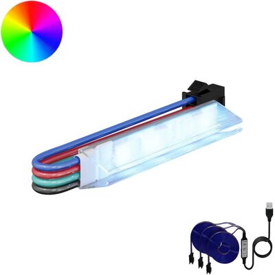 Inny producent vidaXL Taśma LED 4 pcs Czarny i wielokolorowy 150 cm Miedź i plastik Inny producent vidaXL Taśma LED 4 pcs Czarny i wielokolorowy 150 cm Miedź i plastik