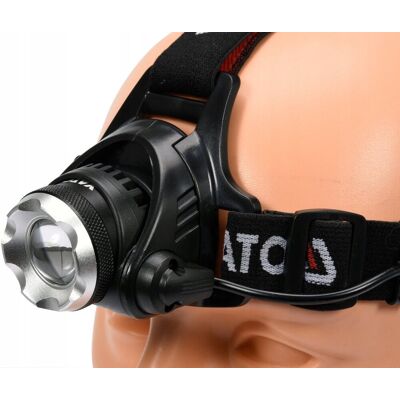 Inny producent YATO LATARKA LAMPA CZOŁOWA MOCNE ŚWIATŁO 450lm XM-L U2 CREE LED 10W ZOOM / YT-08591 Inny producent YATO LATARKA LAMPA CZOŁOWA MOCNE ŚWIATŁO 450lm XM-L U2 CREE LED 10W ZOOM / YT-08591