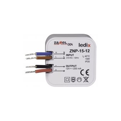 Zamel - LDX10000030 - 12 V DC - Zasilacz Zamel - LDX10000030 - 12 V DC - Zasilacz