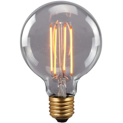 ŻARÓWKA dekoracyjna RETRO LED BULB 6806125 Italux E27 G127 LED 6W 2200K 420 lm 230V biała ciepła kulka vintage edison ŻARÓWKA dekoracyjna RETRO LED BULB 6806125 Italux E27 G127 LED 6W 2200K 420 lm 230V biała ciepła kulka vintage edison